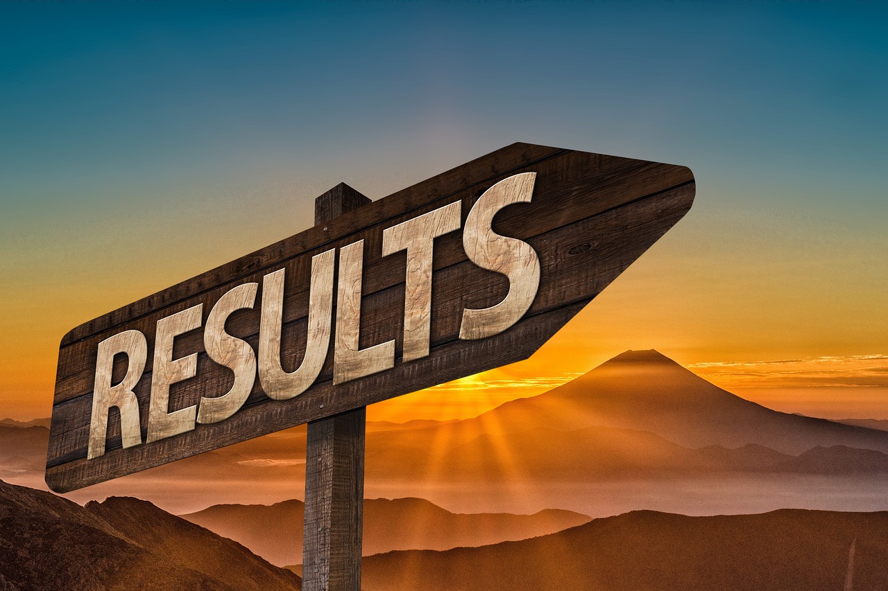 Results Announcement Board
